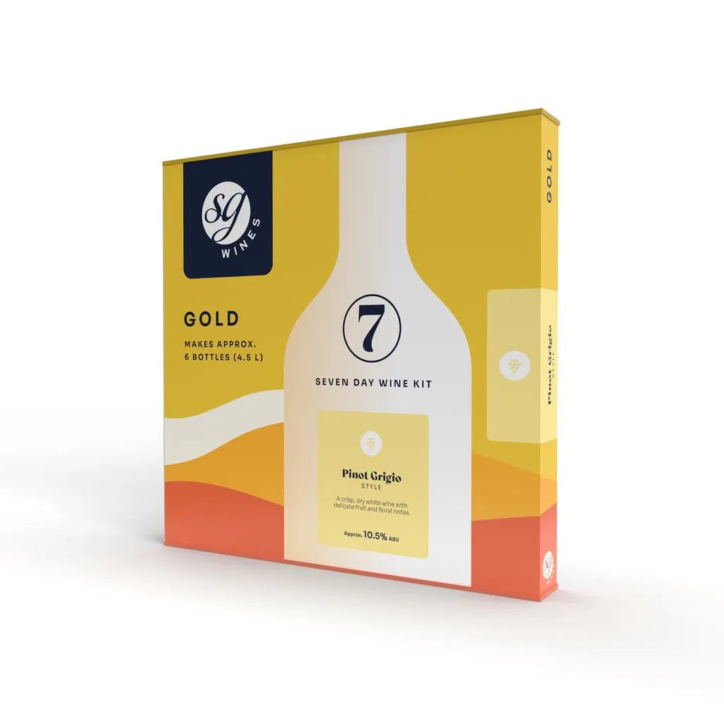 Pinot Grigio Wine Kit~Gold 6 Bottle~SG Wines