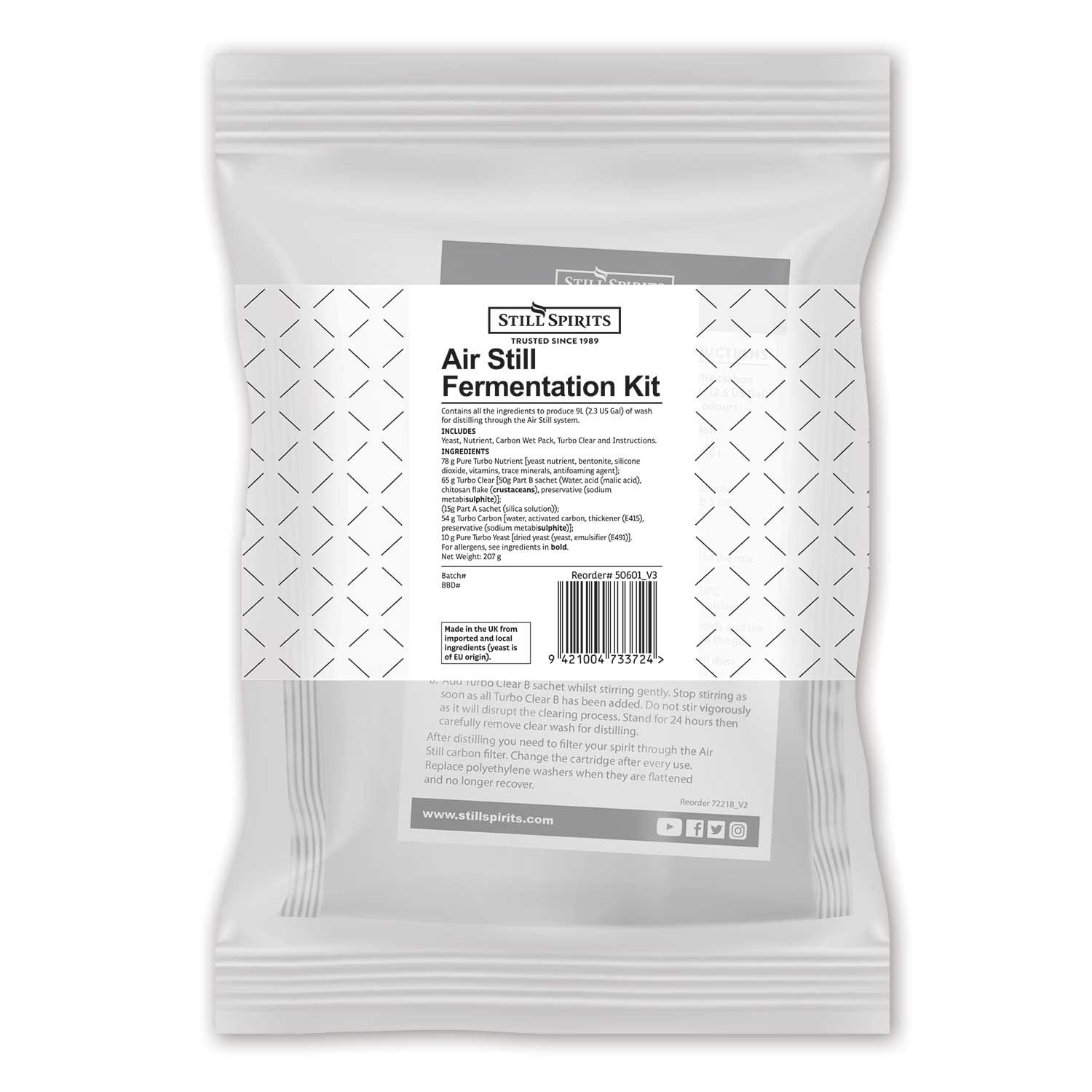 Air Still Fermentation Kit Still Spirits