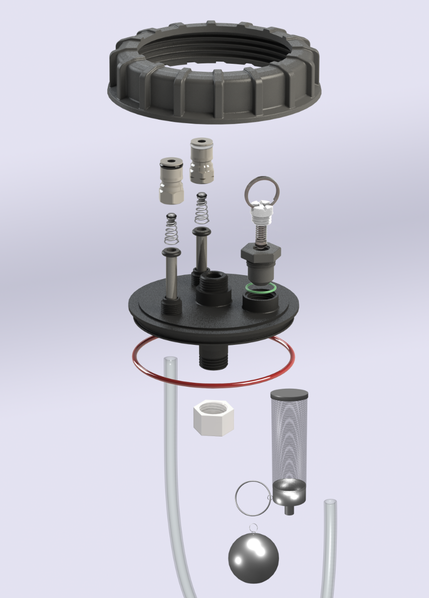 Chubby Apollo 30 L PET Pressure Fermenter~Keg King