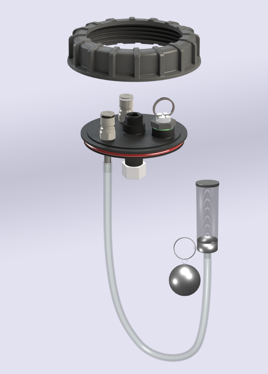 Chubby Apollo 30 L PET Pressure Fermenter~Keg King