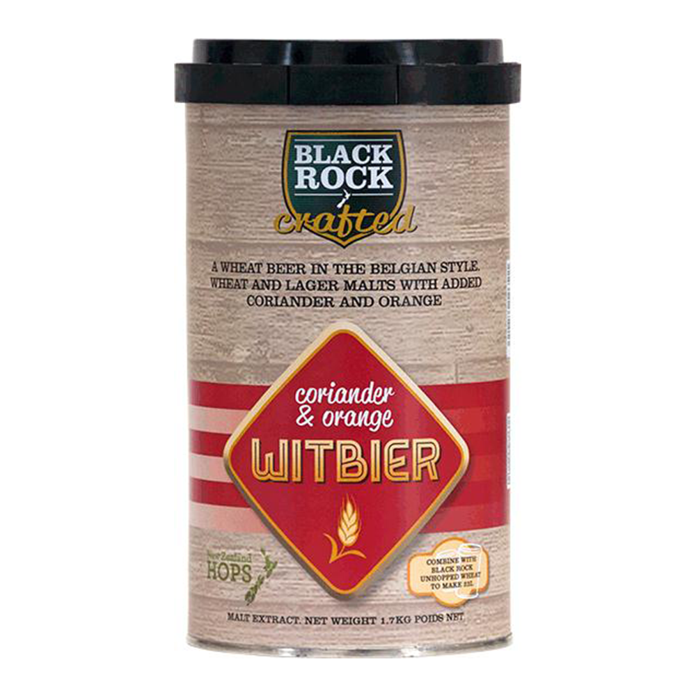 Crafted Witbier ~ Extract Beer Kit 1.7kg ~ Black Rock