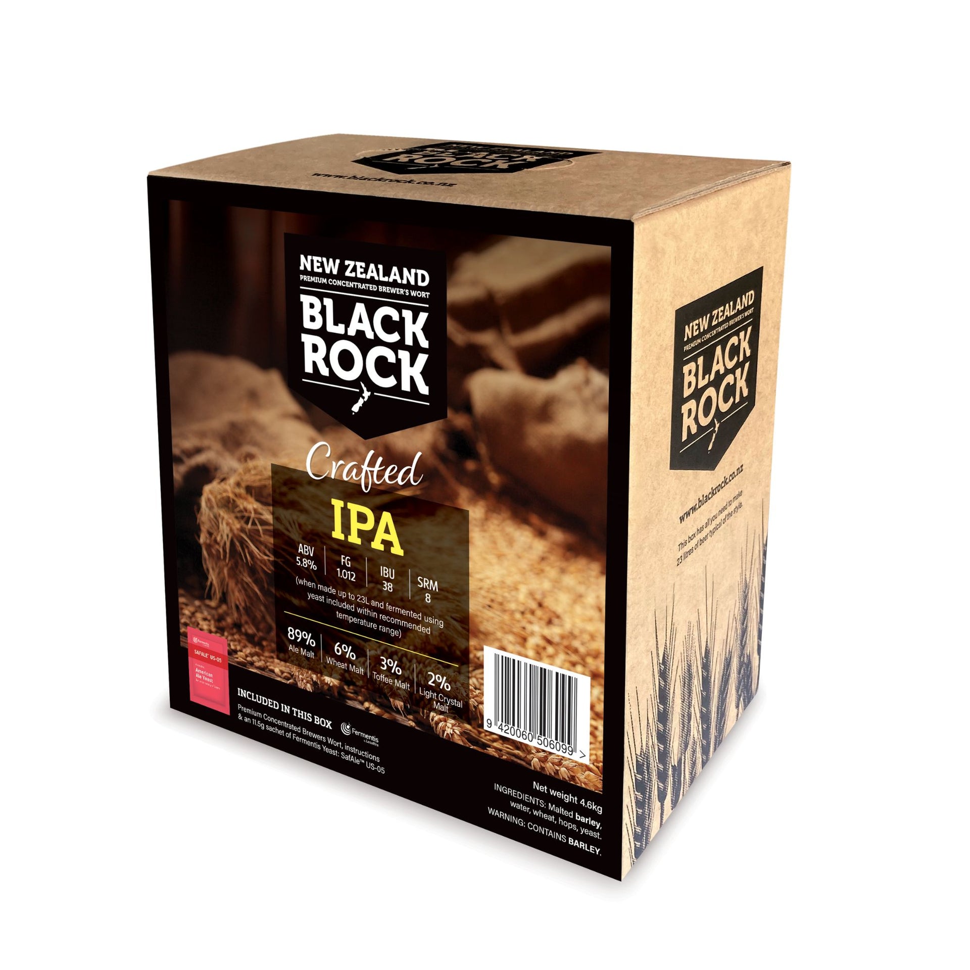 Crafted IPA~Bag in Box 4.6kg~Black Rock