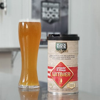 Crafted Witbier ~ Extract Beer Kit 1.7kg ~ Black Rock