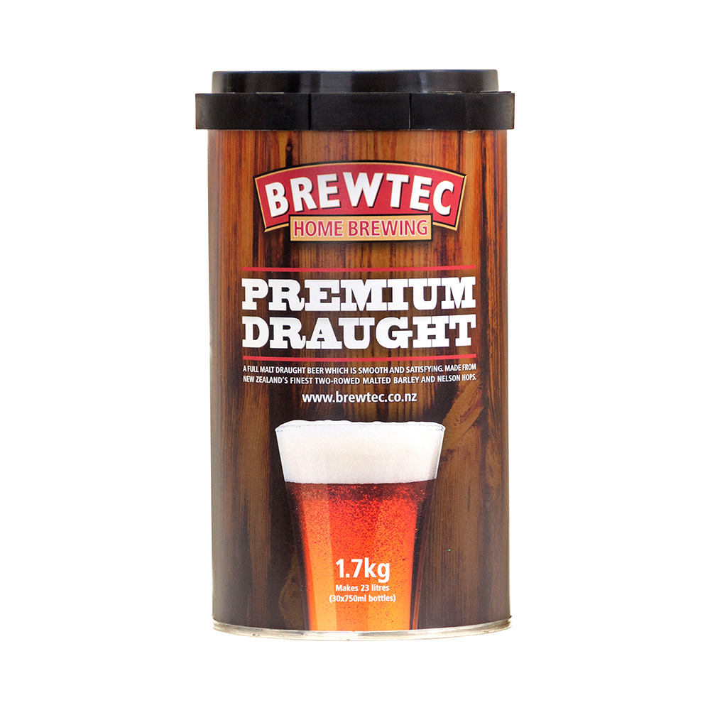 Premium Draught ~ Extract Beer Kit 1.7kg ~ Brewtec