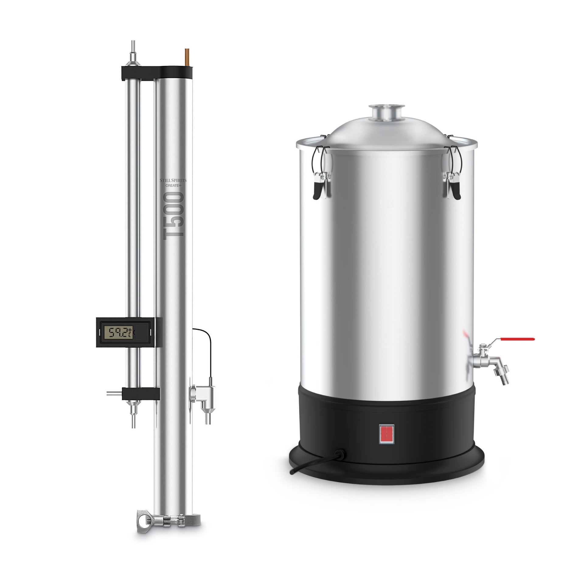 T500 Column & Condenser & Boiler 25 L ~ Still Spirits~Create+
