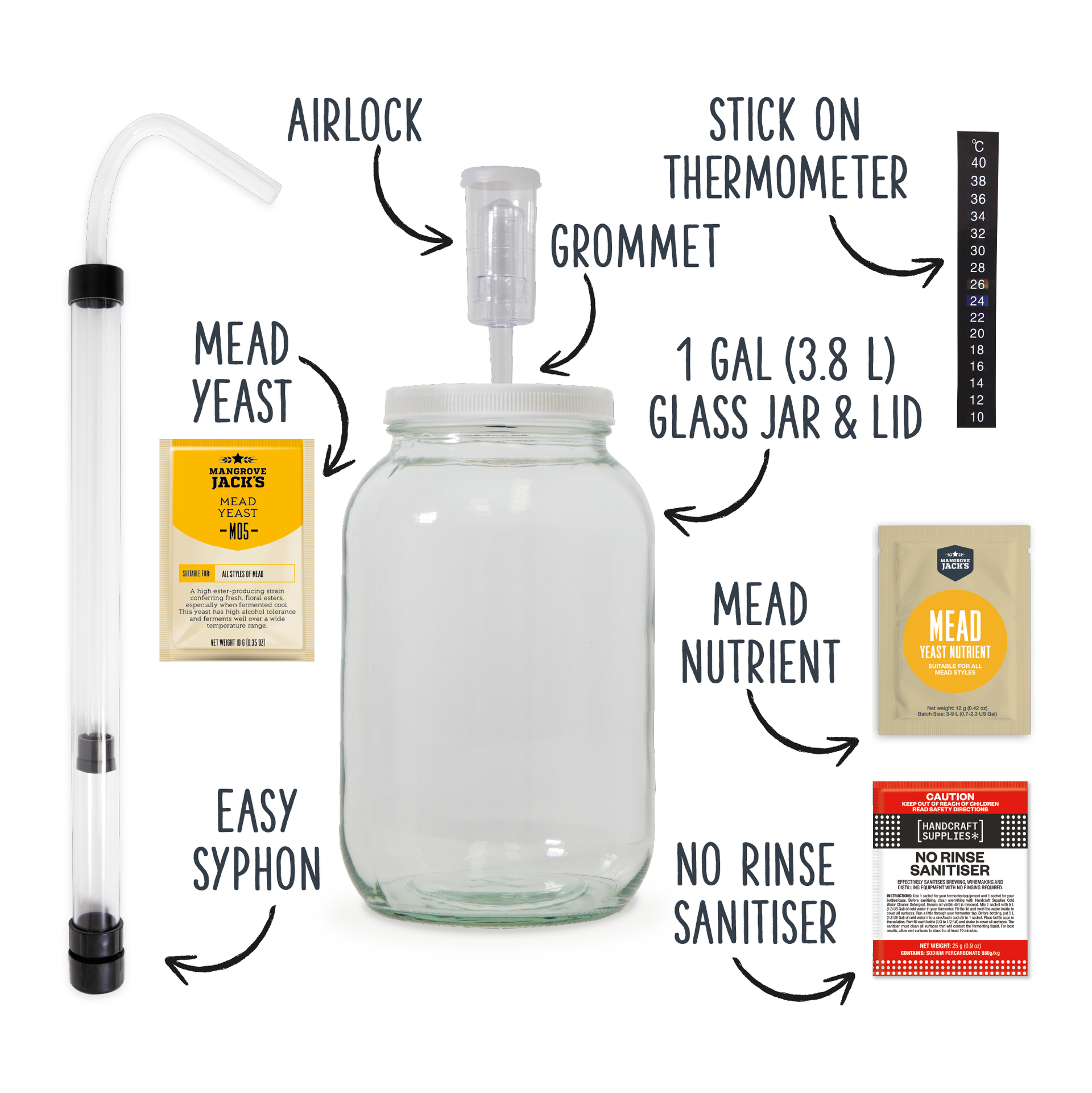 Mead Starter Kit~Mangrove Jack's