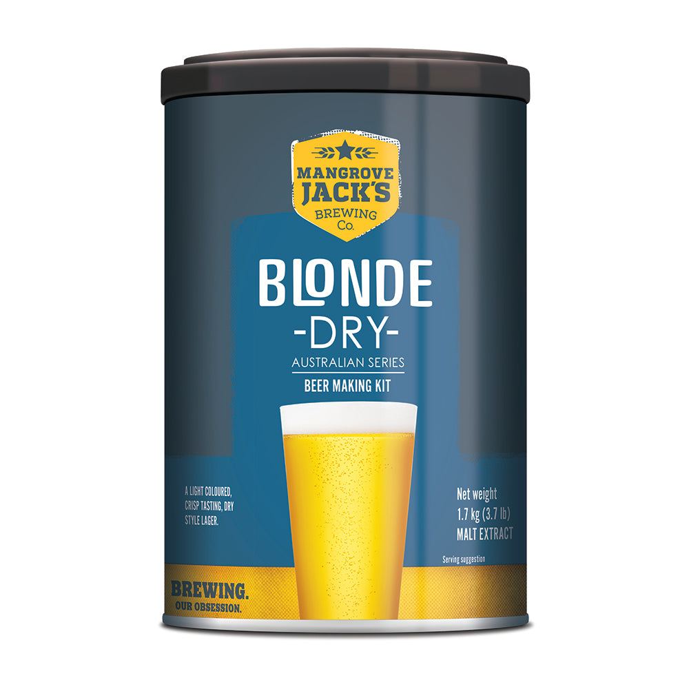 Blonde Dry ~ Australian Series Beer Kit ~ Mangrove Jack's