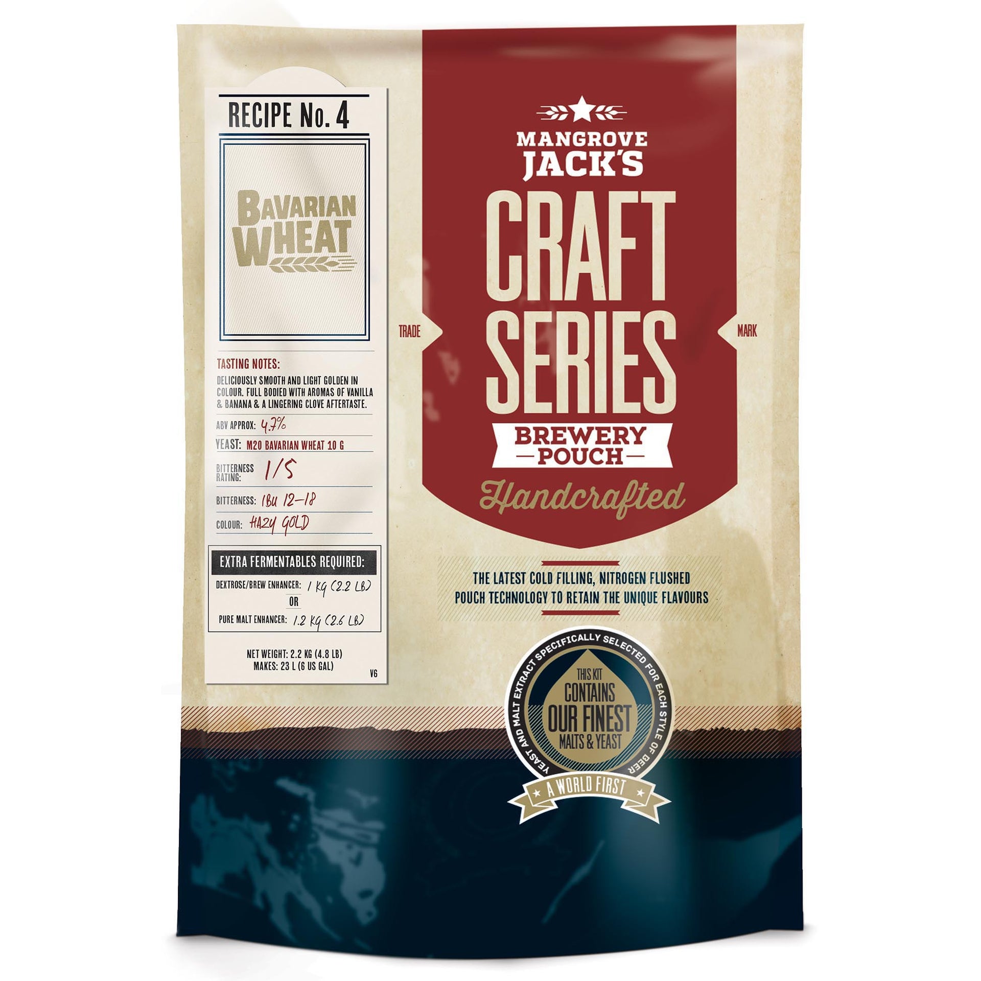 Bavarian Wheat Beer Kit ~ Craft Series ~ Mangrove Jack's