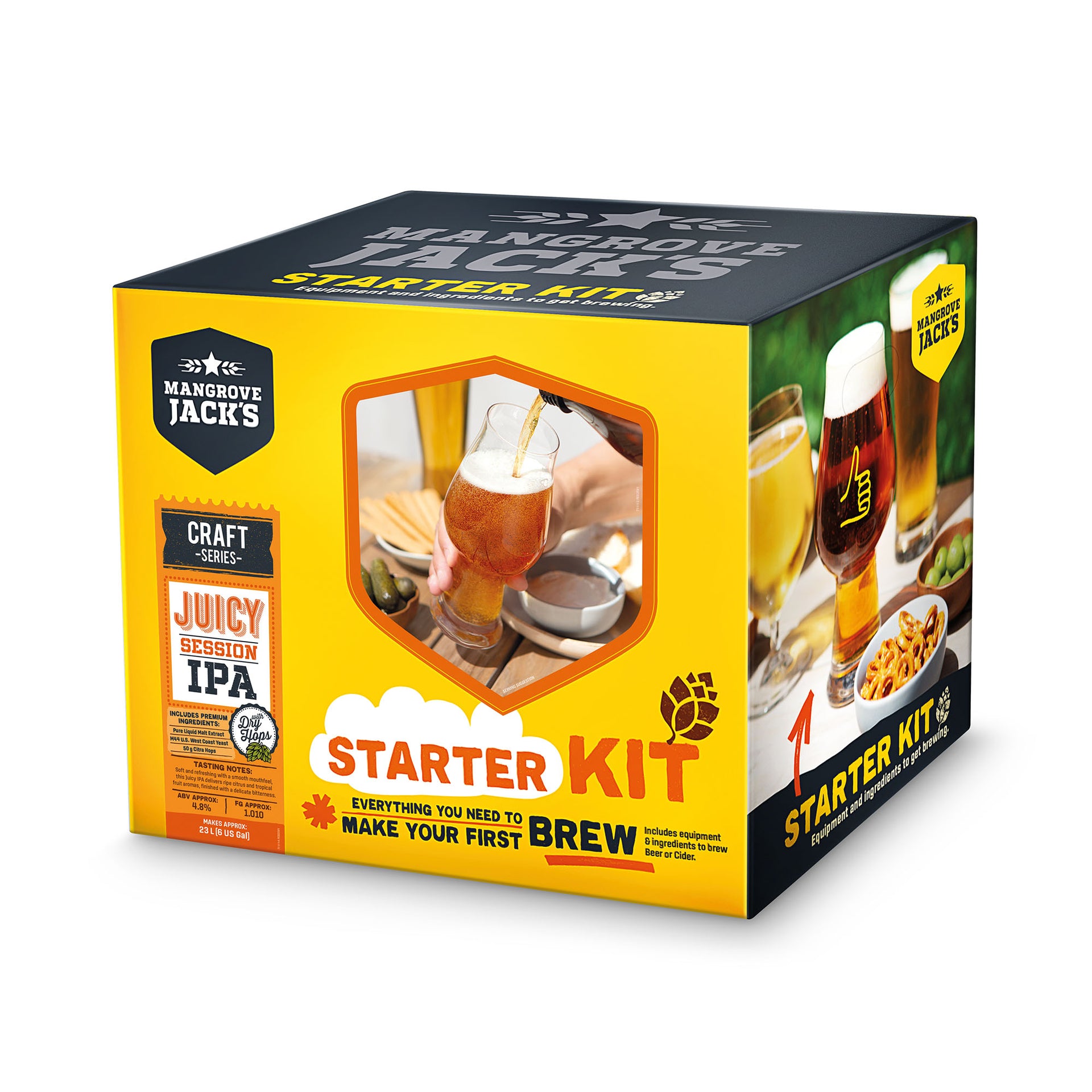 Juicy Session IPA Starter Kit~Craft Series~Mangrove Jack's