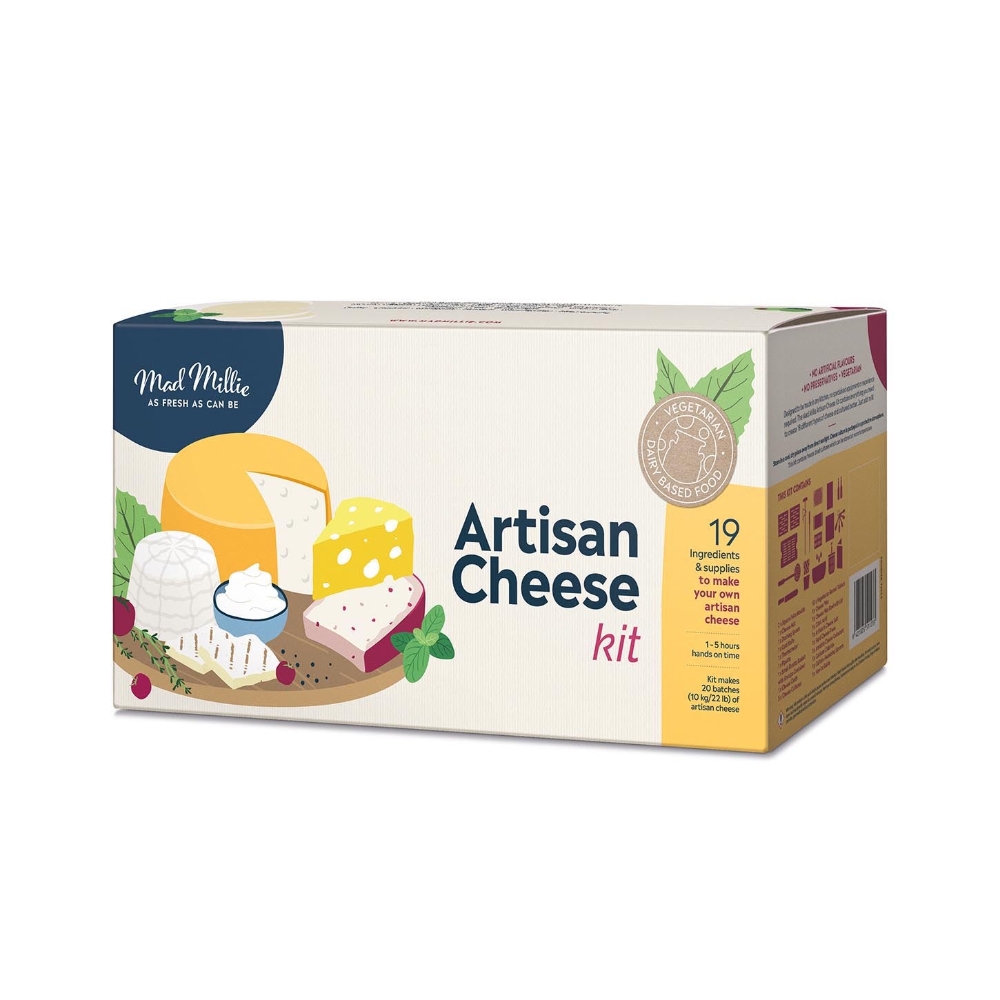 Artisan Cheese Kit~ Mad Millie