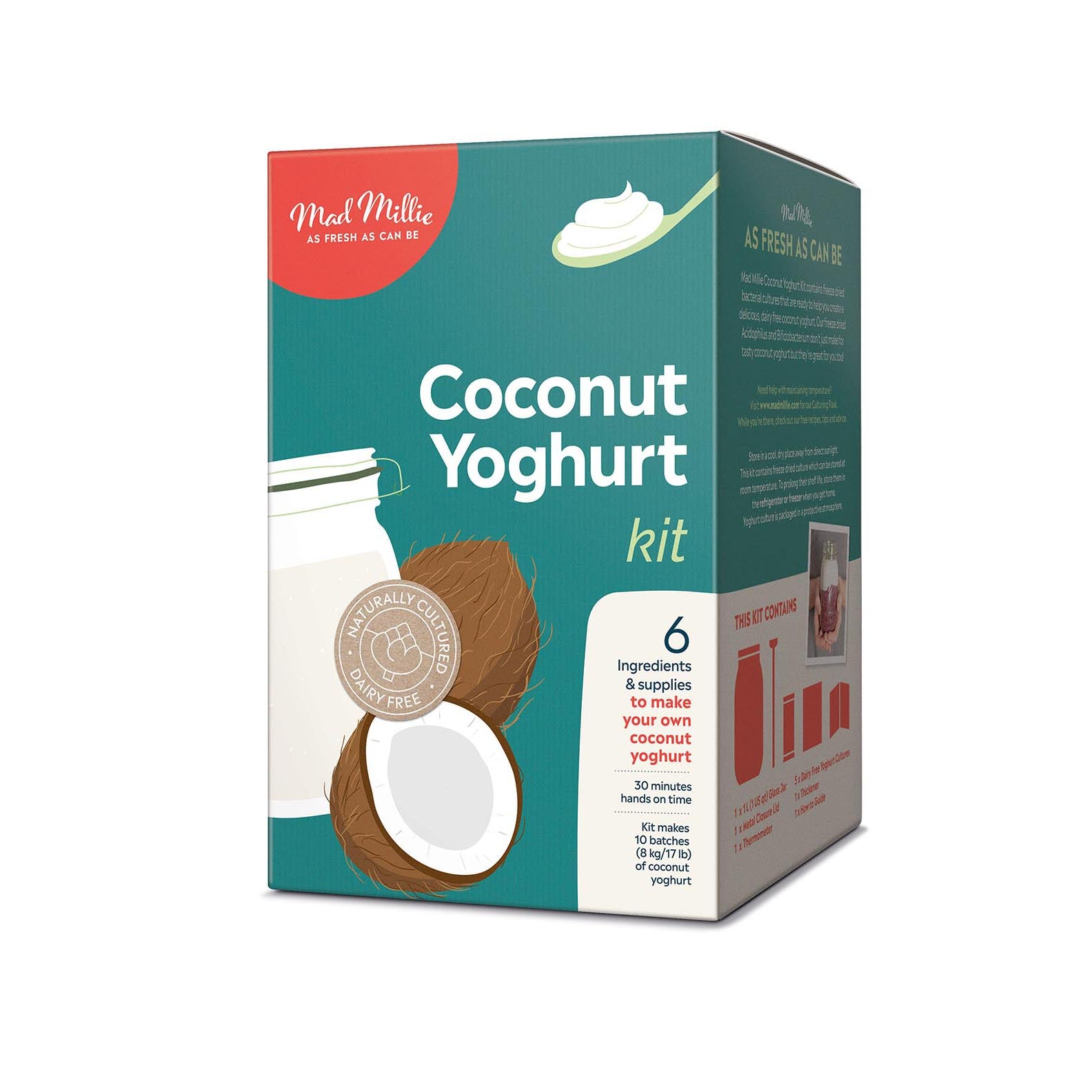 Coconut Yoghurt Kit Mad Millie