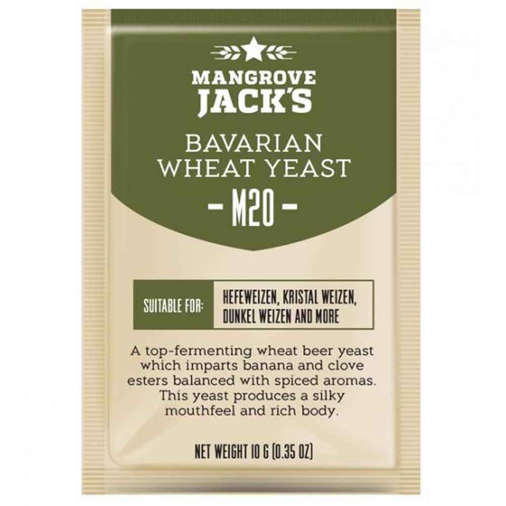 Bavarian Wheat M20 ~ Mangrove Jack's Craft Series Yeast 10 g