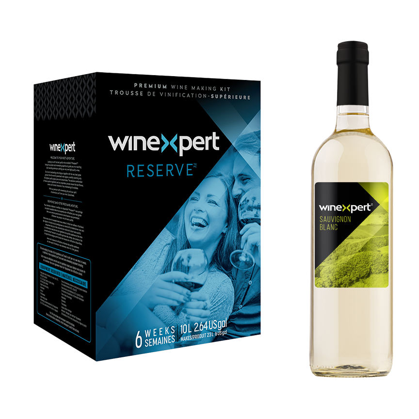 Sauvignon Blanc, California~Winexpert Reserve Wine Making Kit