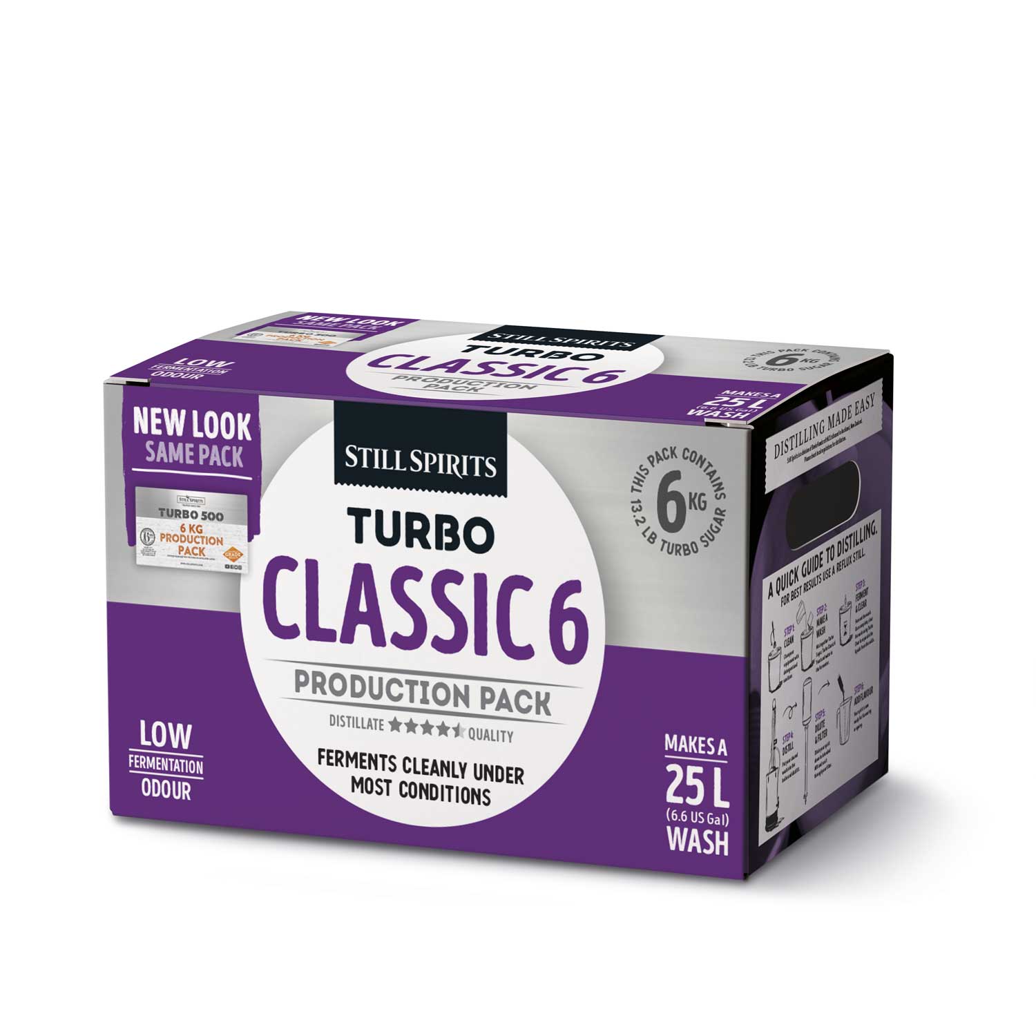 Turbo Production Pack 6kg Still Spirits