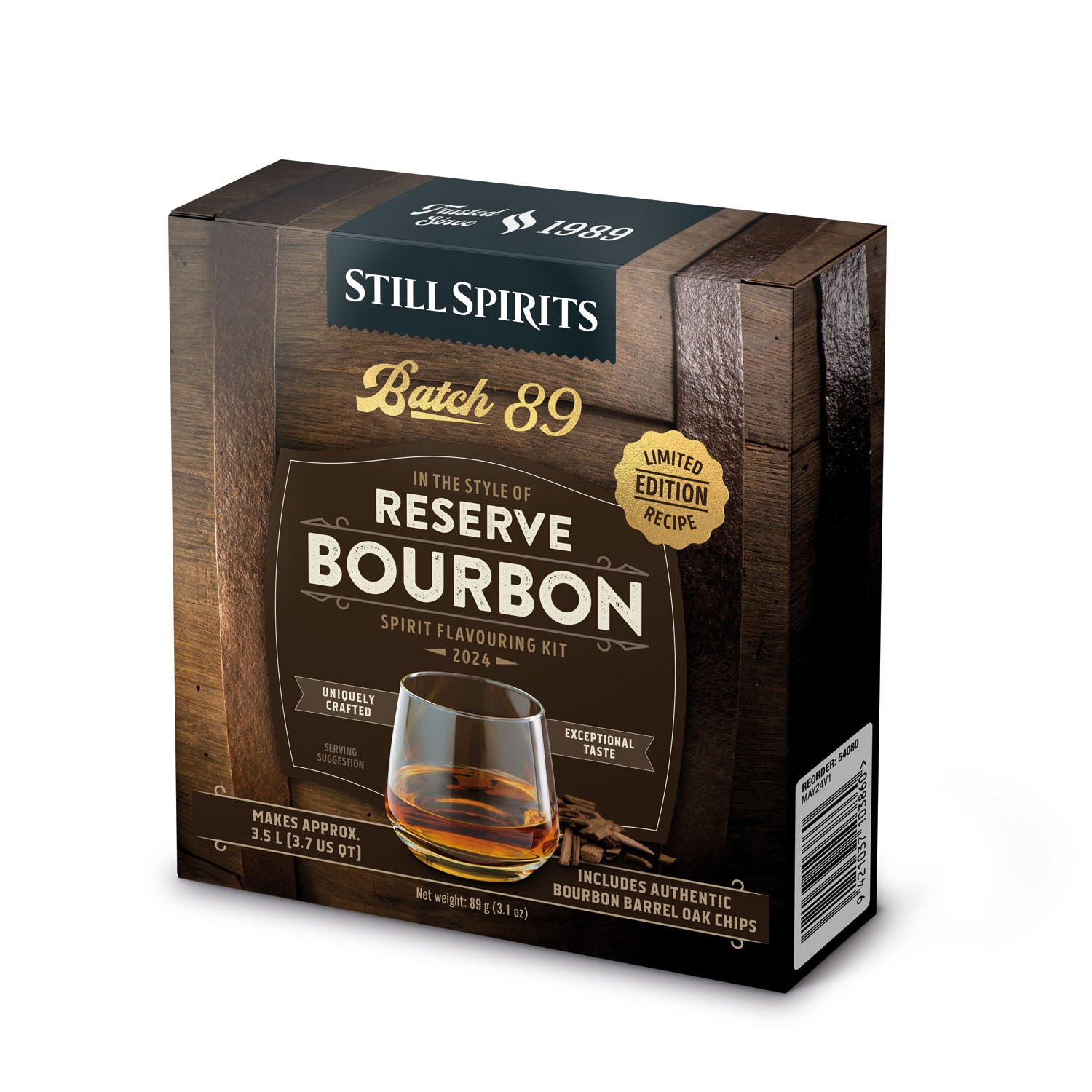 Reserve Bourbon~Still Spirits~Batch 89 Spirit Flavouring