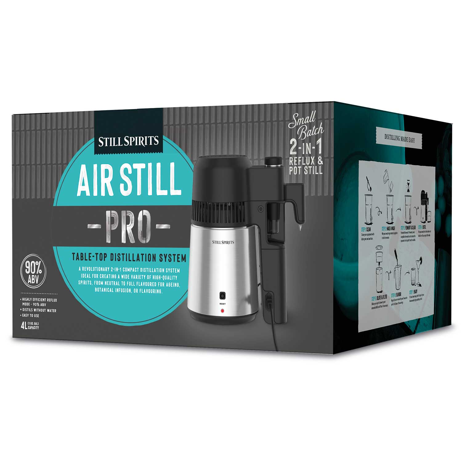 Air Still Pro~ Complete Distillery Kit ~ Still Spirits