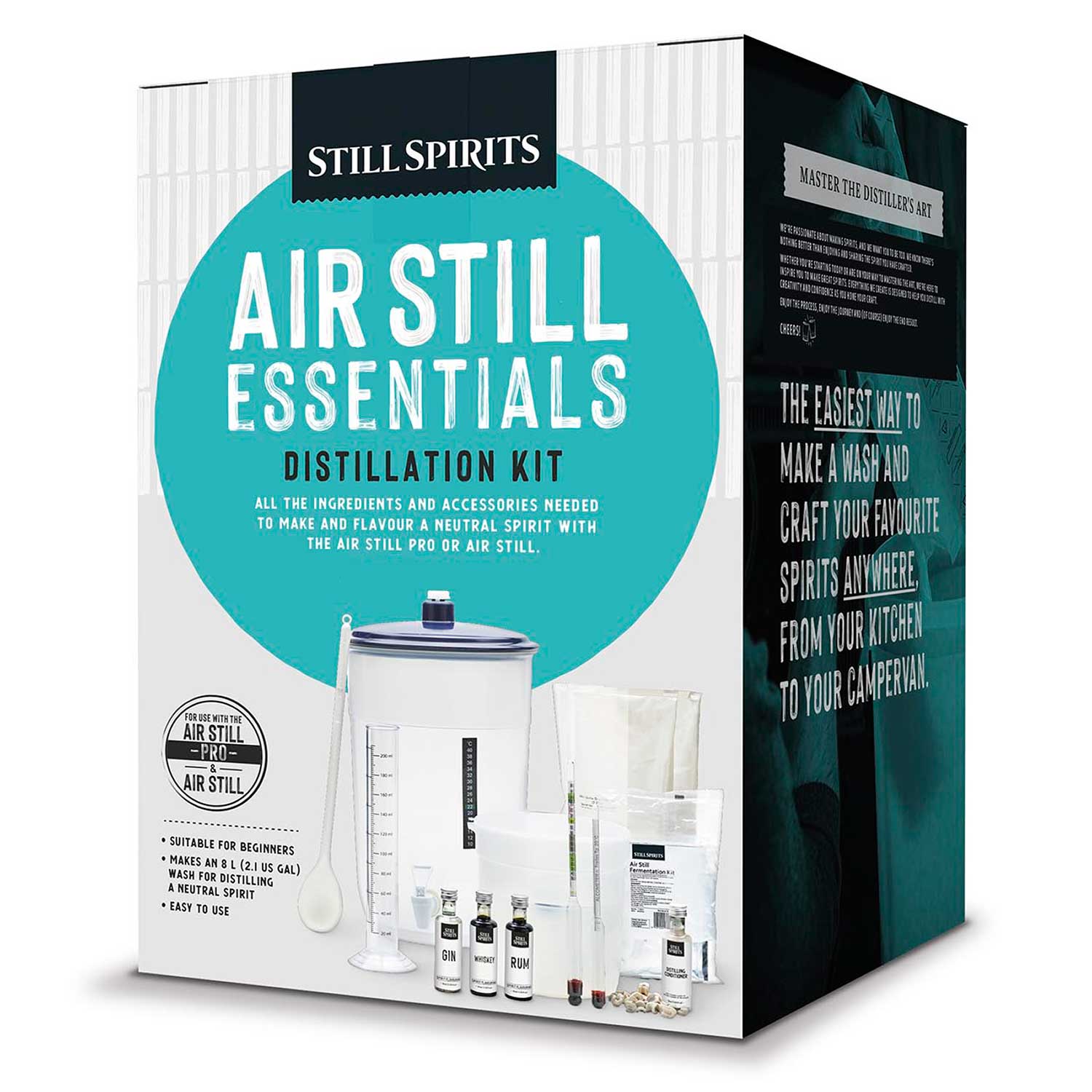 Air Still Pro~ Complete Distillery Kit ~ Still Spirits