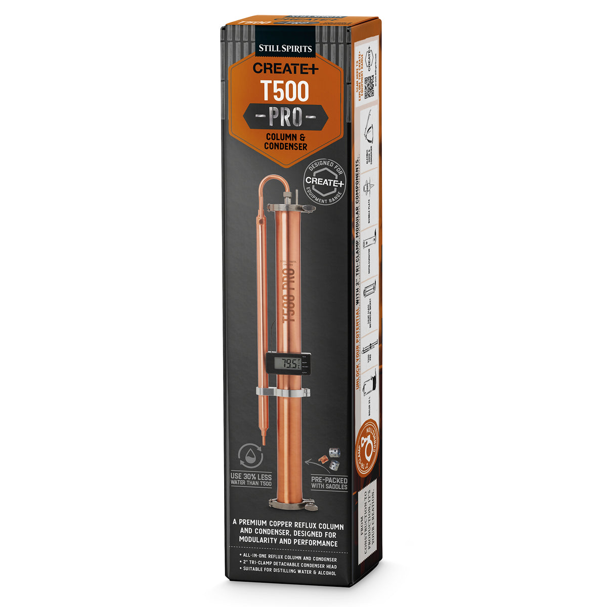 T500 Pro~Still Spirits Create+~Column & Condenser