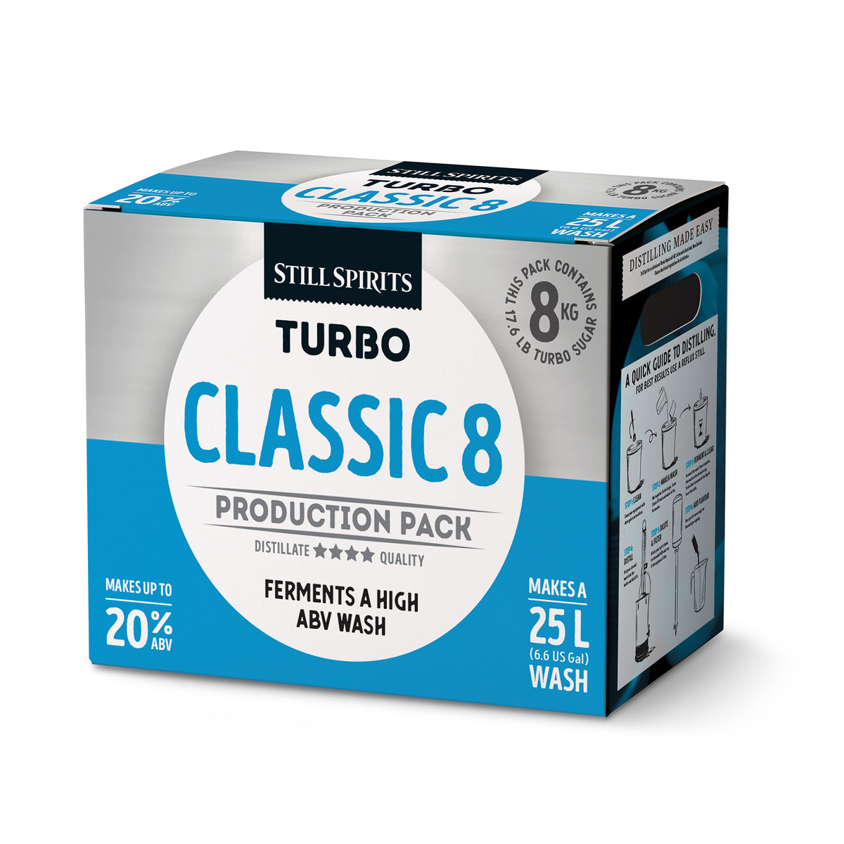 Still Spirits Turbo Production Pack 8kg (NZ/AU)