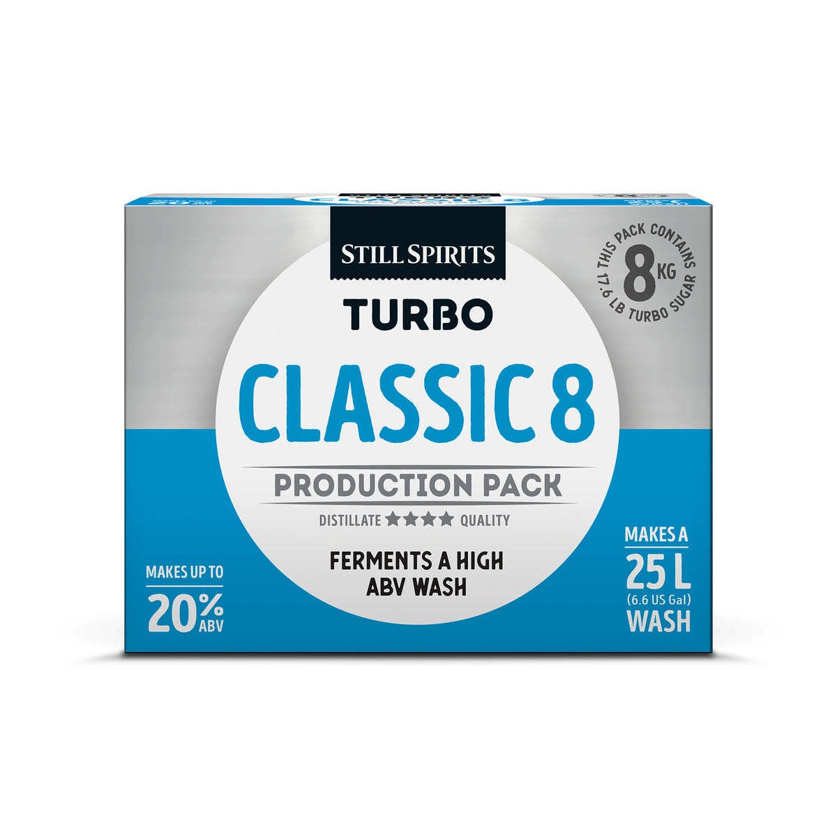 Still Spirits Turbo Production Pack 8kg (NZ/AU)