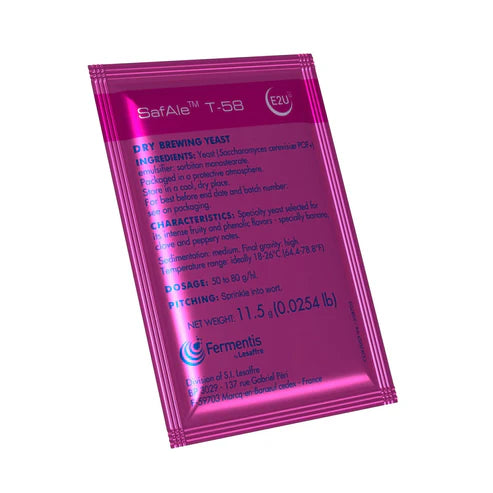 Safbrew T58 Yeast (11.5g)