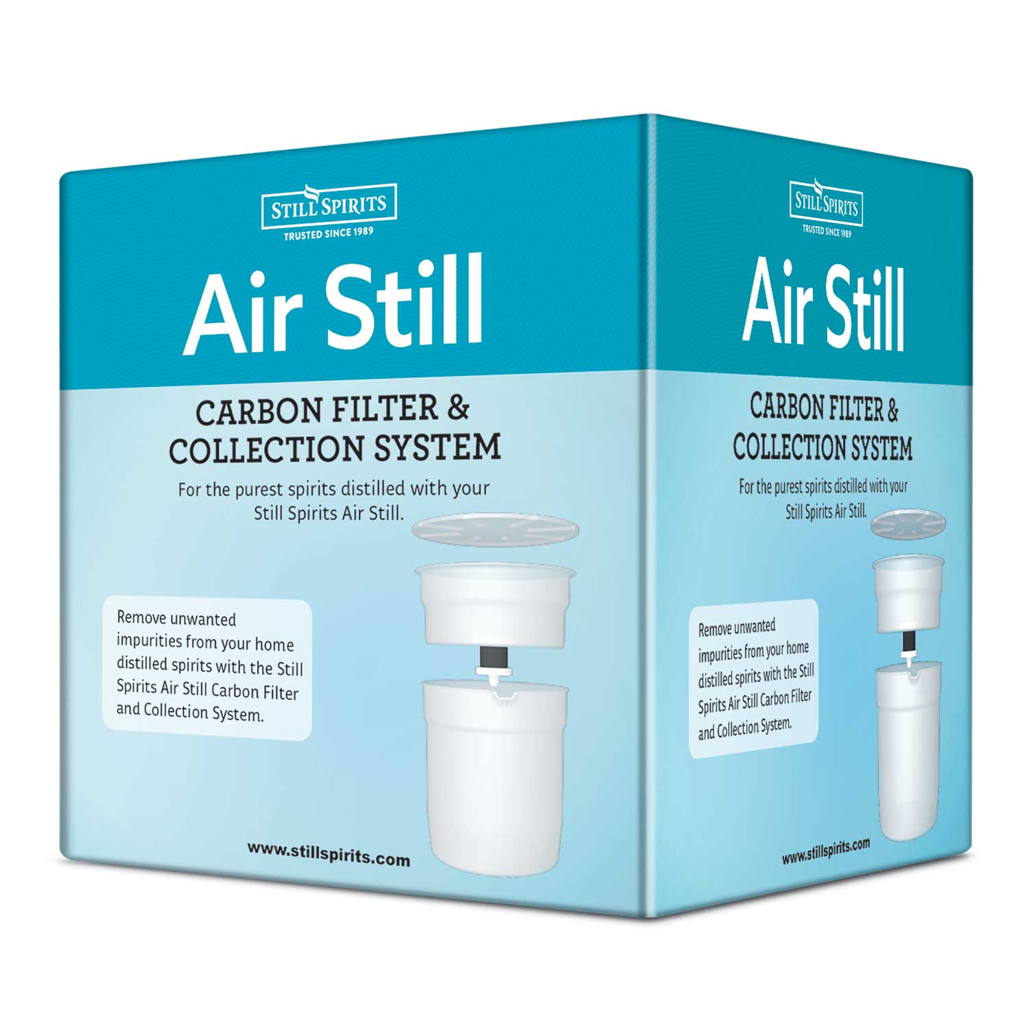 Air Still Carbon~ Filter & Collector System~ Still Spirits