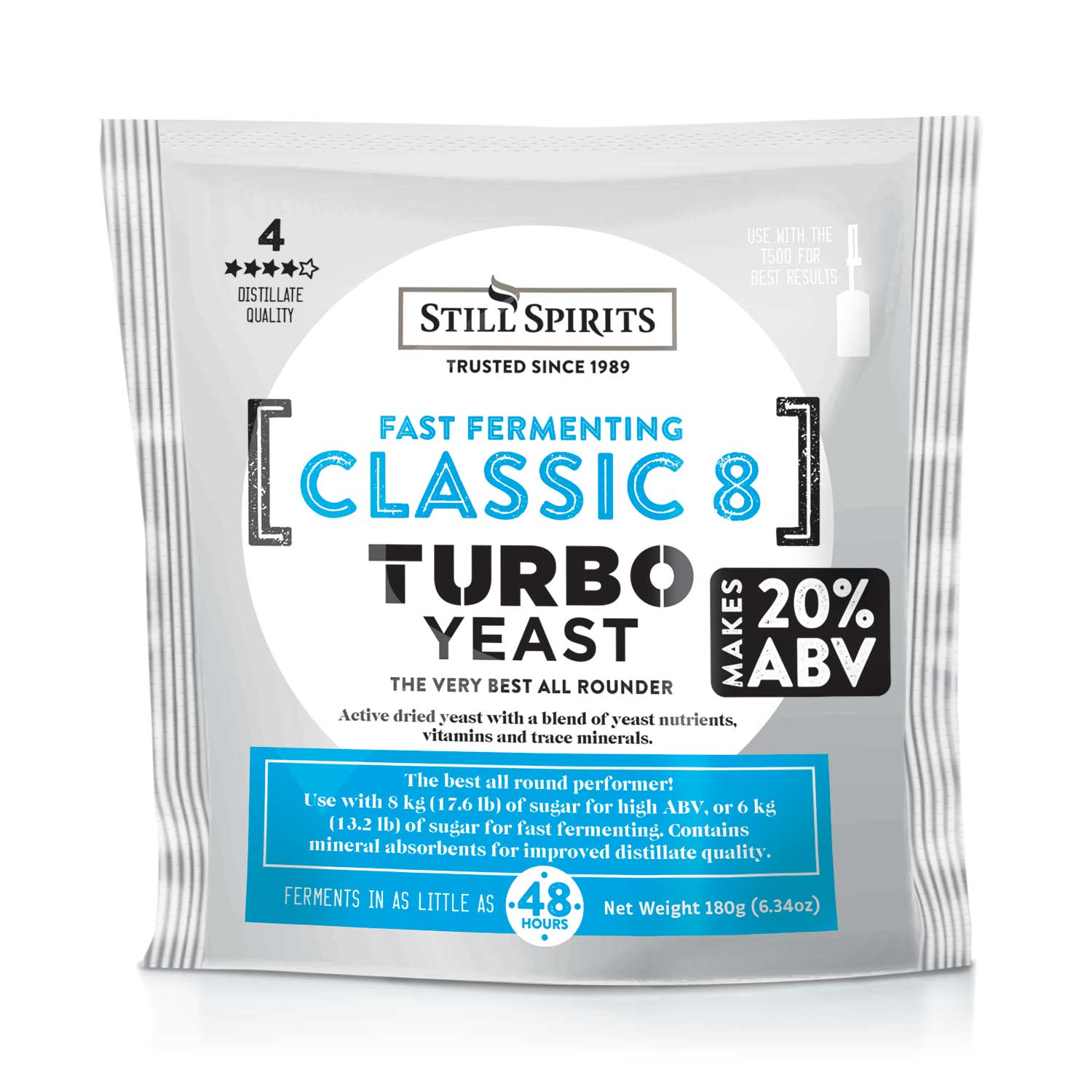 Turbo Classic 8 Yeast~ Still Spirits