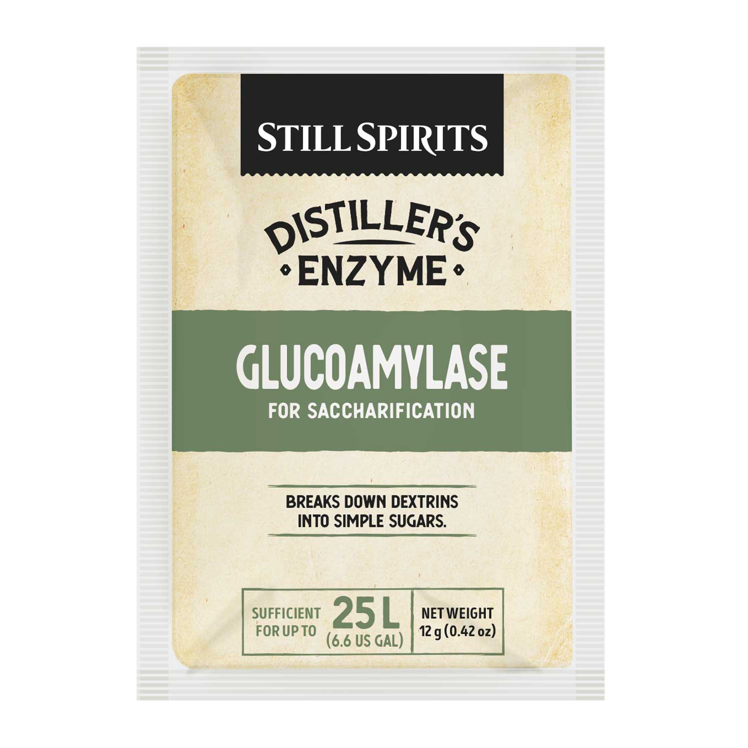 Distiller's Enzyme Glucoamylase Still Spirits