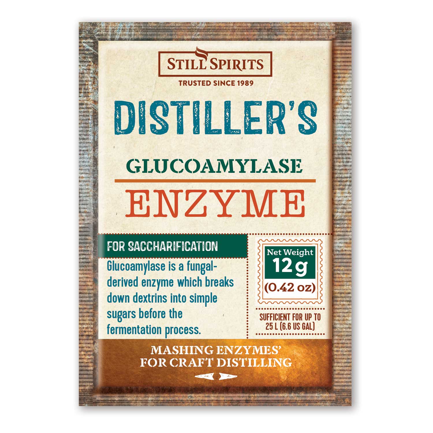 Distiller's Enzyme Glucoamylase Still Spirits