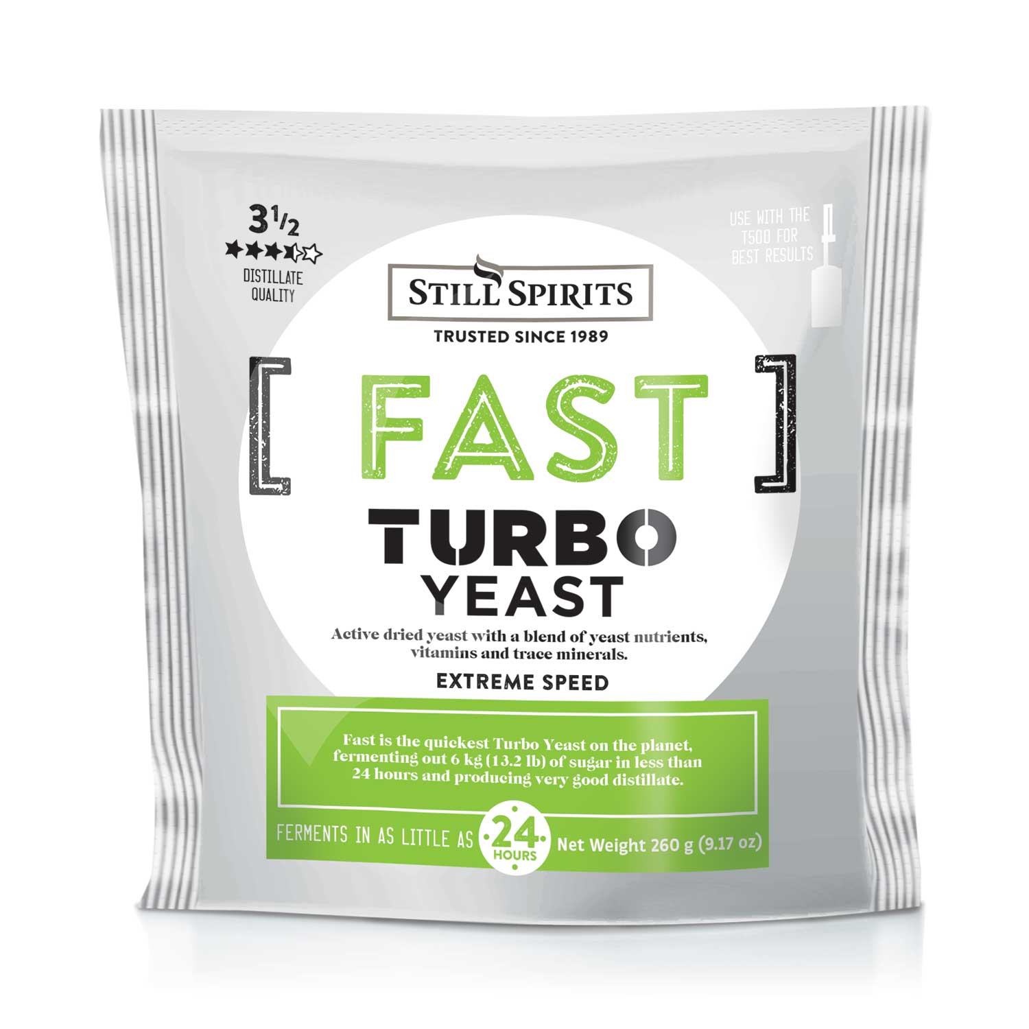 Turbo Fast Yeast Still Spirits