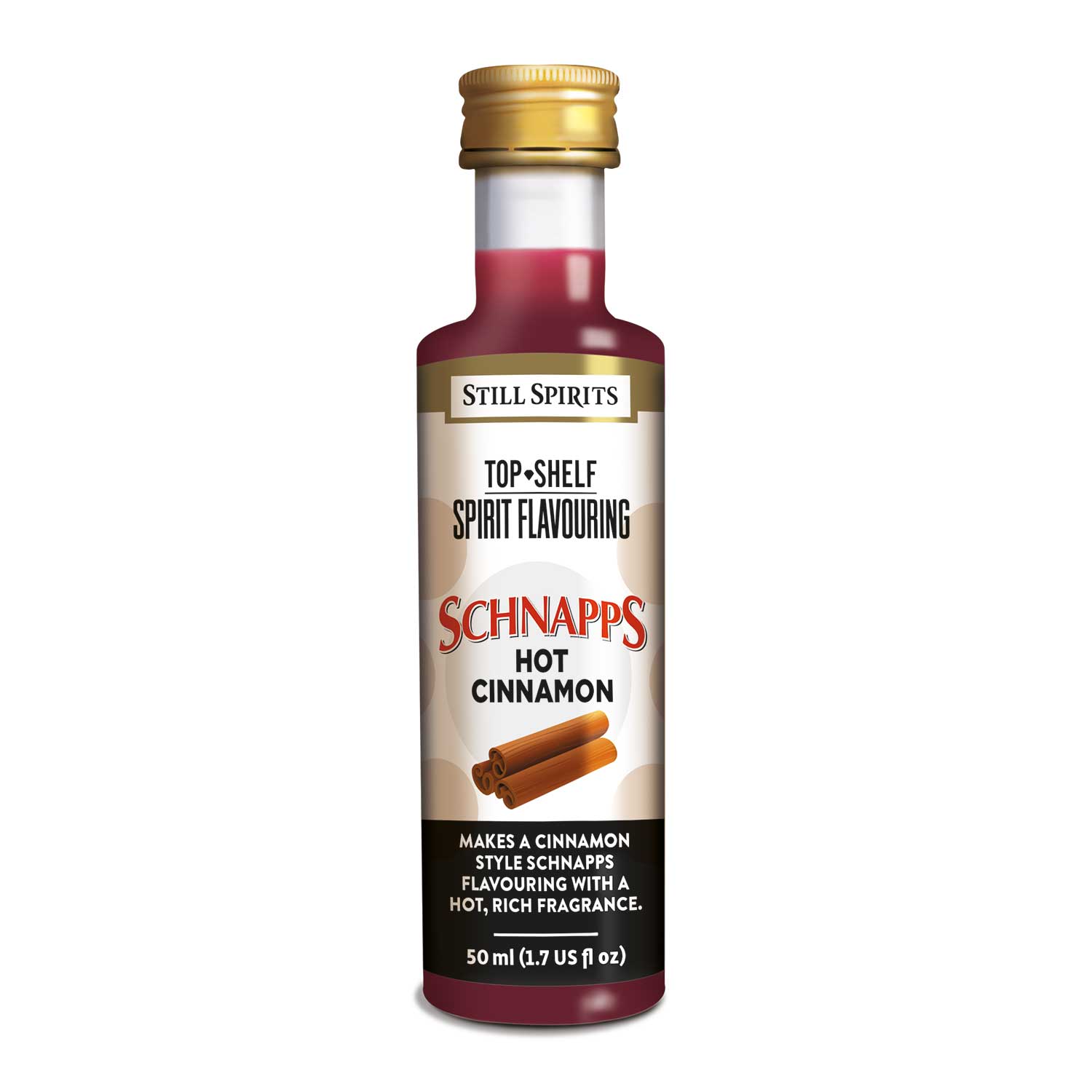 Hot Cinnamon Schnapps~Still Spirits Top Shelf~Spirit Flavouring