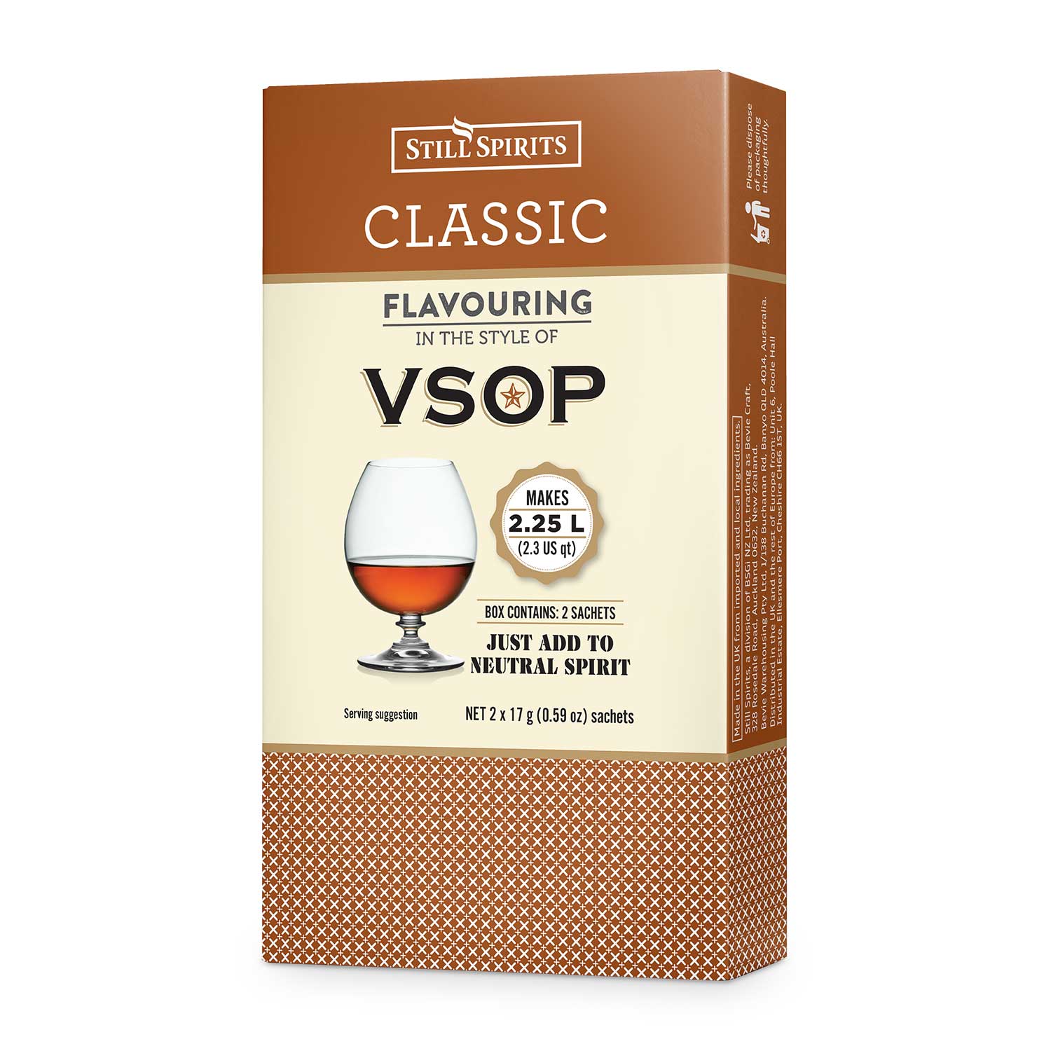 Classic VSOP~Still Spirits Top Shelf Select Spirit Flavouring