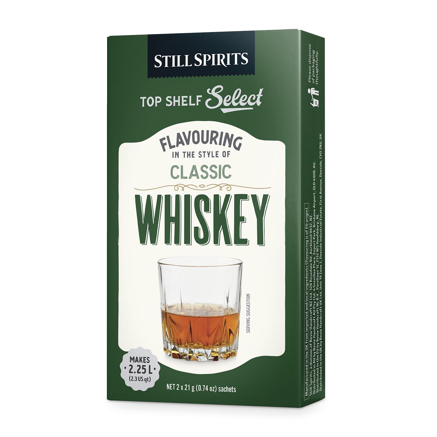 Classic Whiskey~Still Spirits Top Shelf~Select Spirit Flavouring