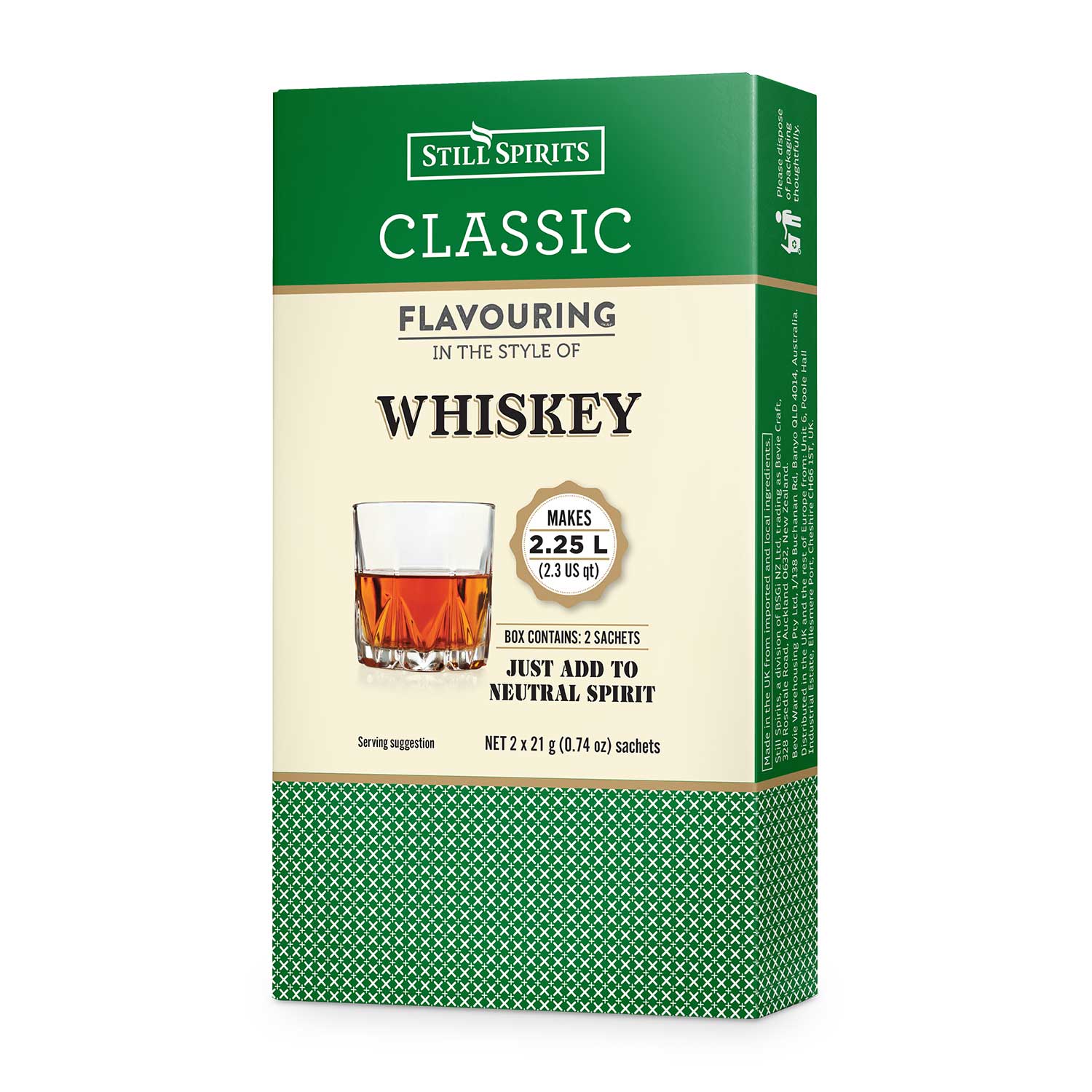 Classic Whiskey~Still Spirits Top Shelf~Select Spirit Flavouring