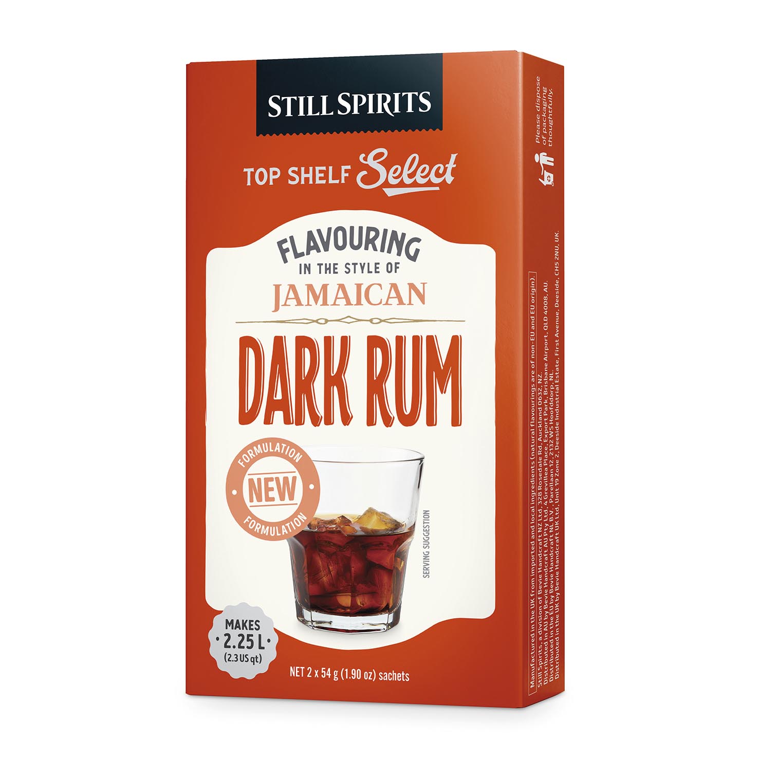 Jamaican Dark Rum~Still Spirits Top Shelf Select~Spirit Flavouring