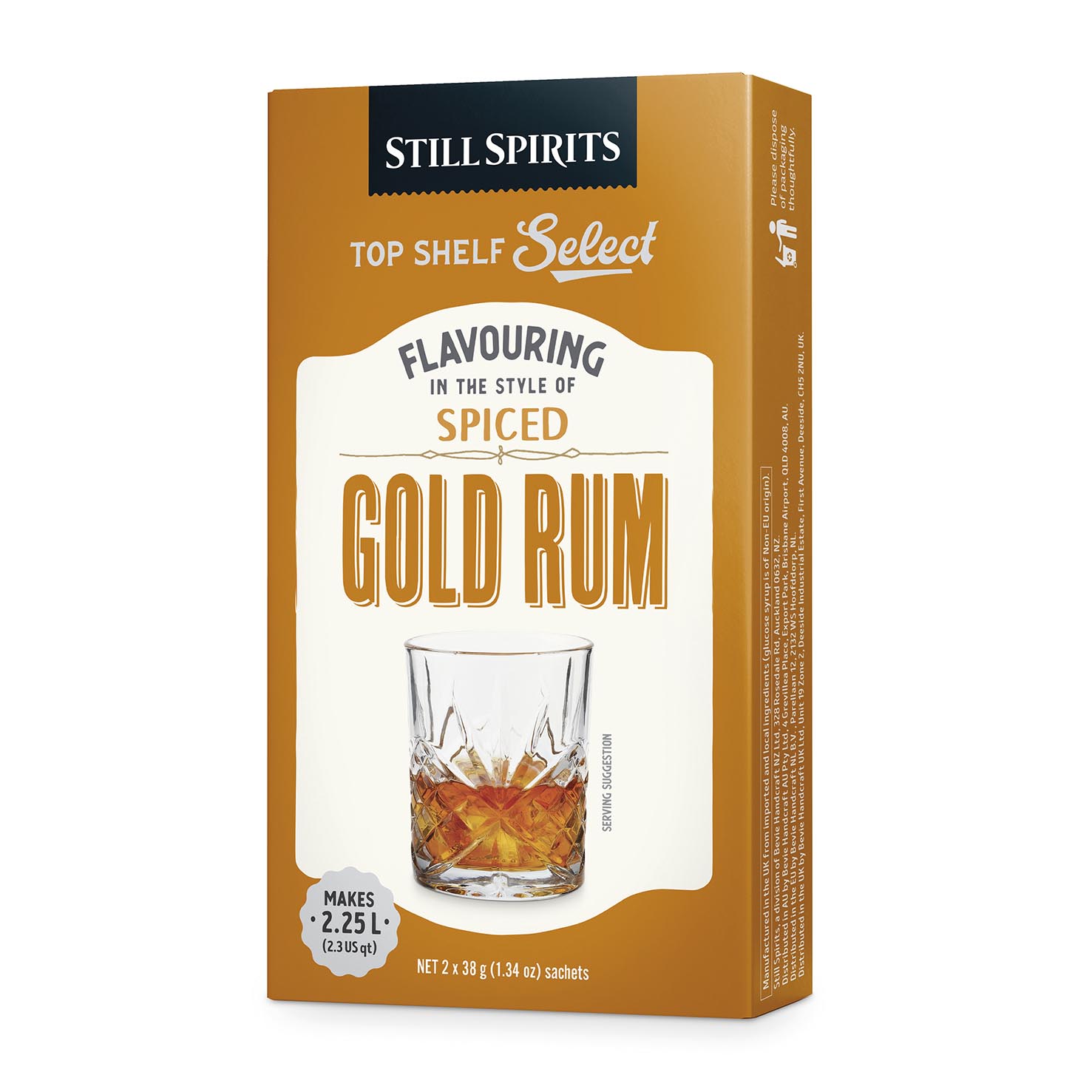 Spiced Gold Rum~Still Spirits Top Shelf Select~Spirit Flavouring