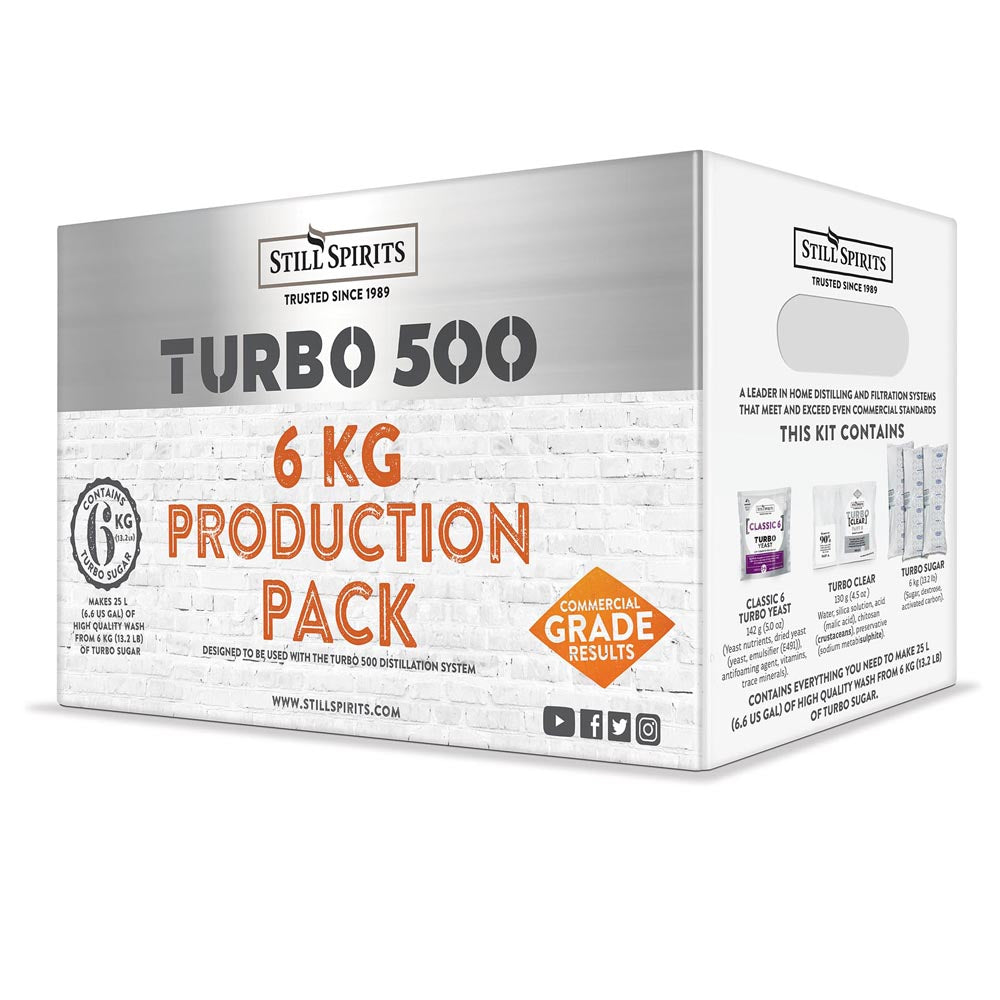 Turbo Production Pack 6kg Still Spirits