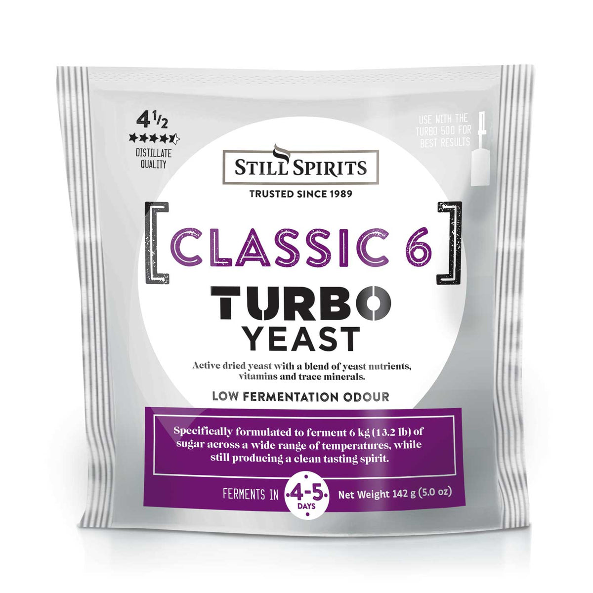 Still Spirits Classic 6 Turbo Yeast 142g