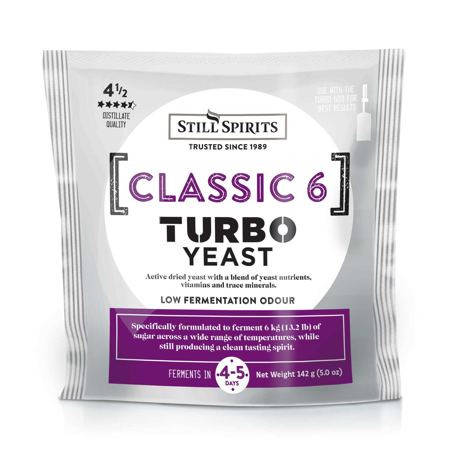 Still Spirits Classic 6 Turbo Yeast 142g